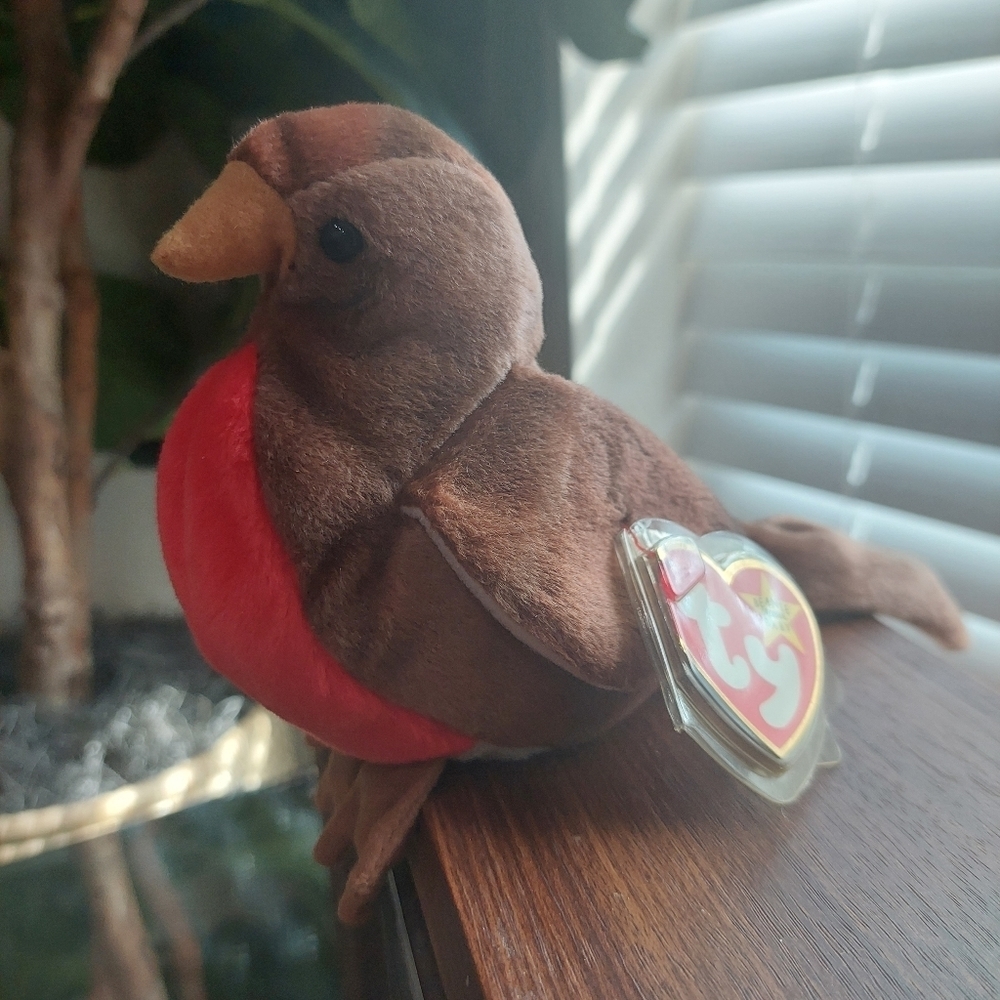 RARE Early the Robin TY Beanie Baby - Collectors find- 1997 - Picture 11 of 11